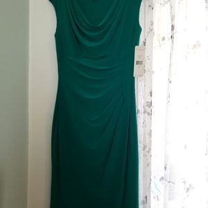 Ralph lauren emerald Green sheath dress size 6